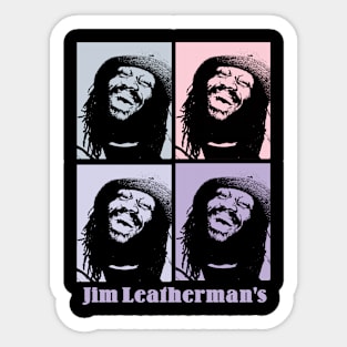 Jimmy Leatherman's 80s Pop Art Sticker